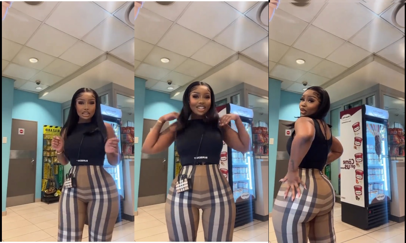 Video Sithelo Shozi Shows Off Her Body For The First Time After Healing From Plastic Surgery 