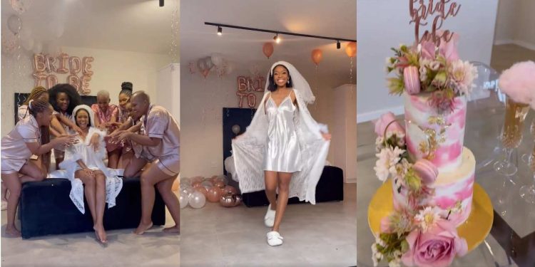 Thato Mosehle bridal shower