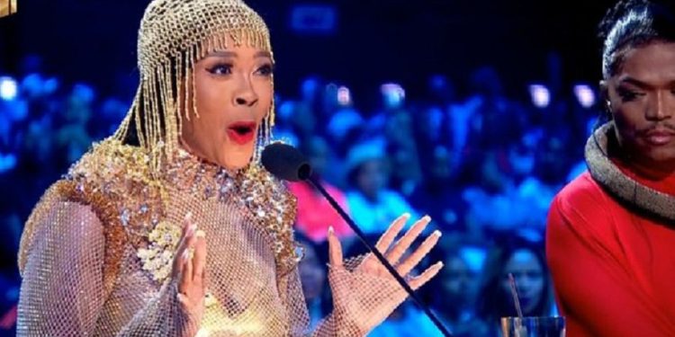 Thembi Seete and Somizi Mhlongo