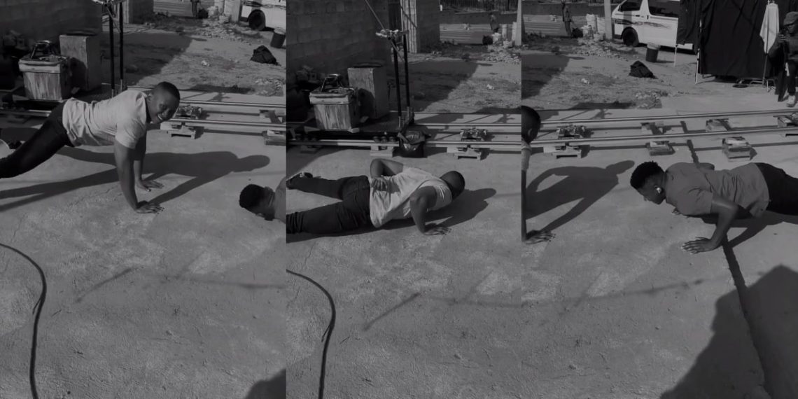 Who is stronger? Watch Gomora stars Ntokozo 'Ntobeko Sishi' and Sizwe 'Ayanda Daweti's push up challenge