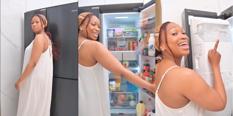 Zola Nombona's fridge