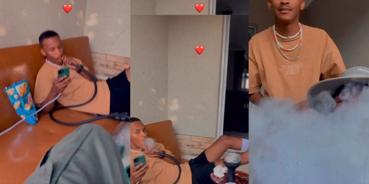 When Shisha makes you crazy: Video of Gomora actor ‘Teddy’ Sicelo Buthelezi drunk on Shisha goes viral