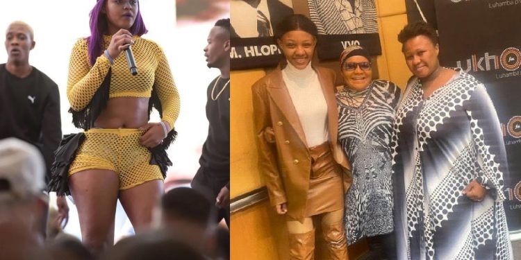 Babes Wodumo at Ukhozi FM- Source: Instagram