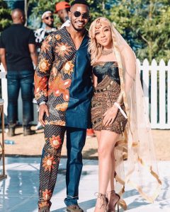 Thando Thabethe and Lunga Shabalala