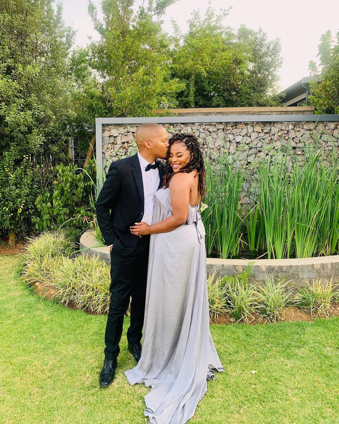 Sivenathi Mabuya with her husband