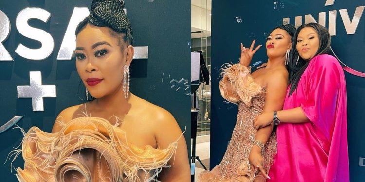 Madam Boss impressed with her expensive outfit against South Africa's top celebs at the Universal Plus launch party