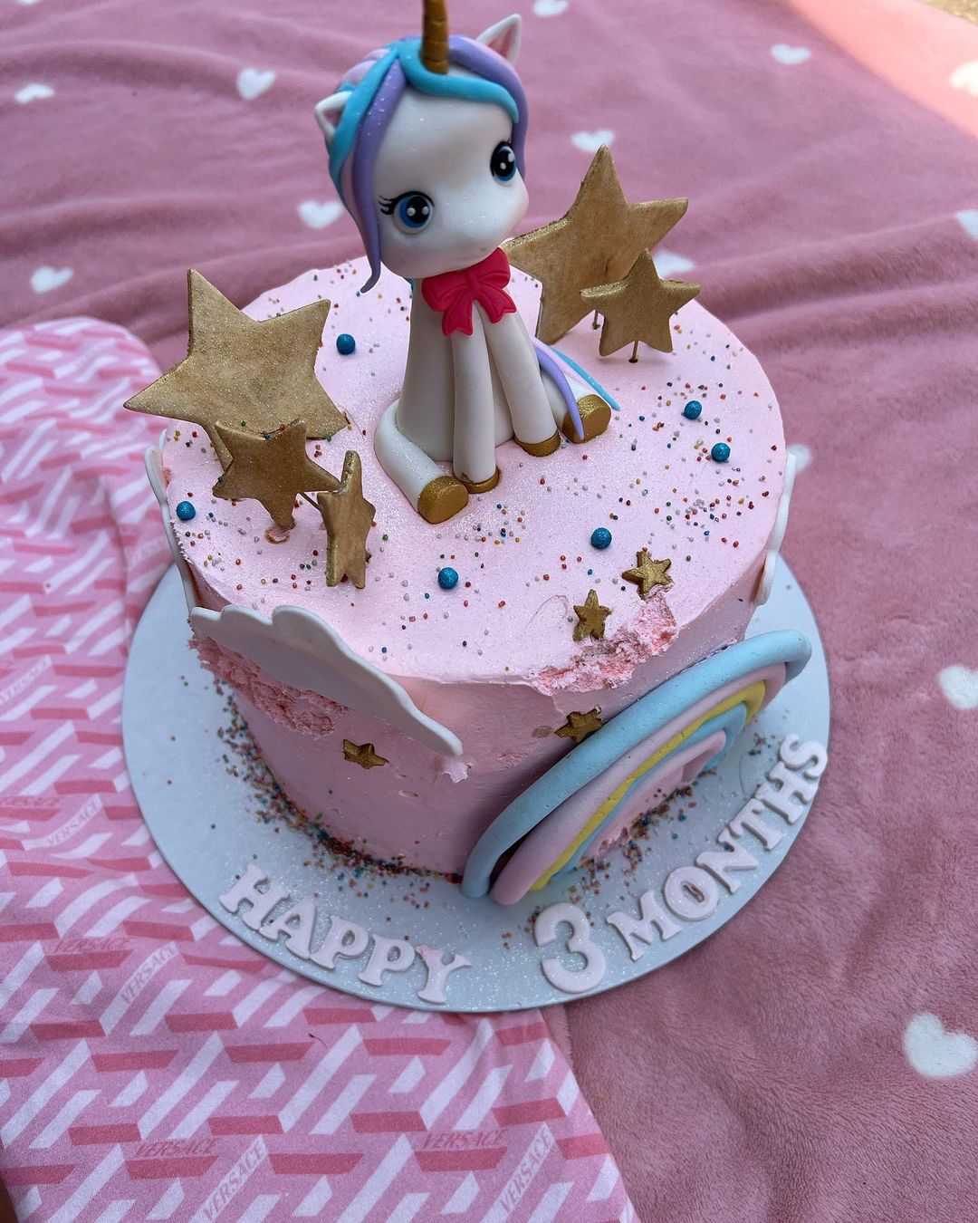 Londie London's daughter's celebration cake
