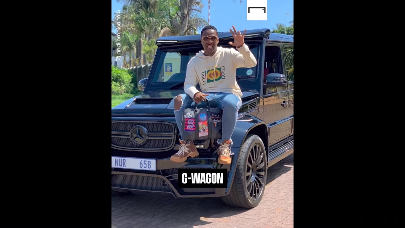 Andile and his Mercedes G63