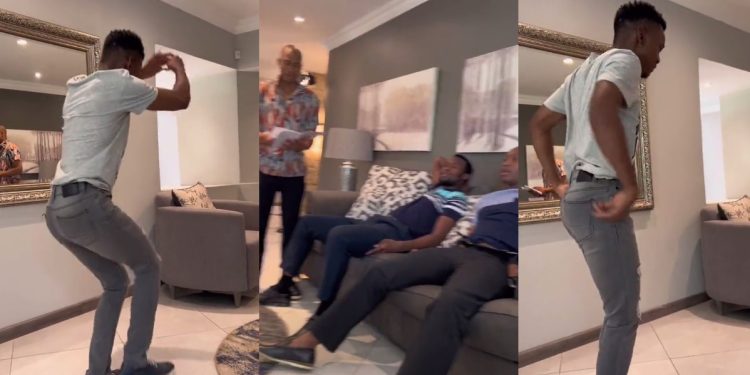 Brutus' Choir: Watch The Queen actors Mbambata, Mlungisi and Cebo sing while Nkosiyabo produces Zulu dance moves