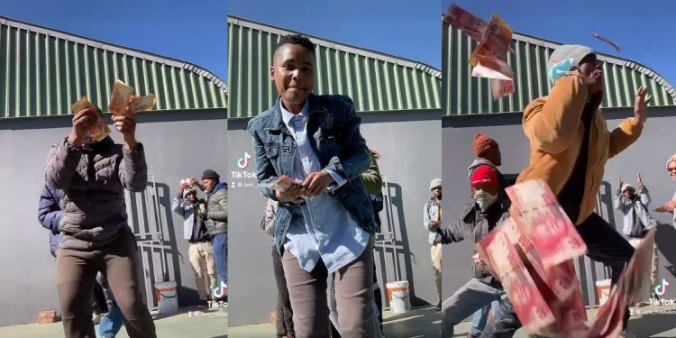 Chop My Money: Video of DiepCity actors Nozuko Ntshangase' Nox' leading the crew in Madiba challenge goes viral
