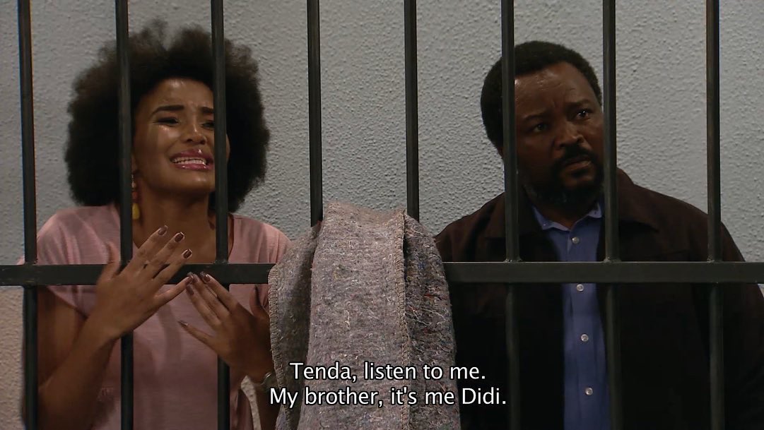 Tenda attempts to escape from prison on MuvhangoTenda attempts to escape from prison on Muvhango.