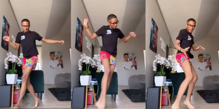 Lasizwe Dambuza dancing