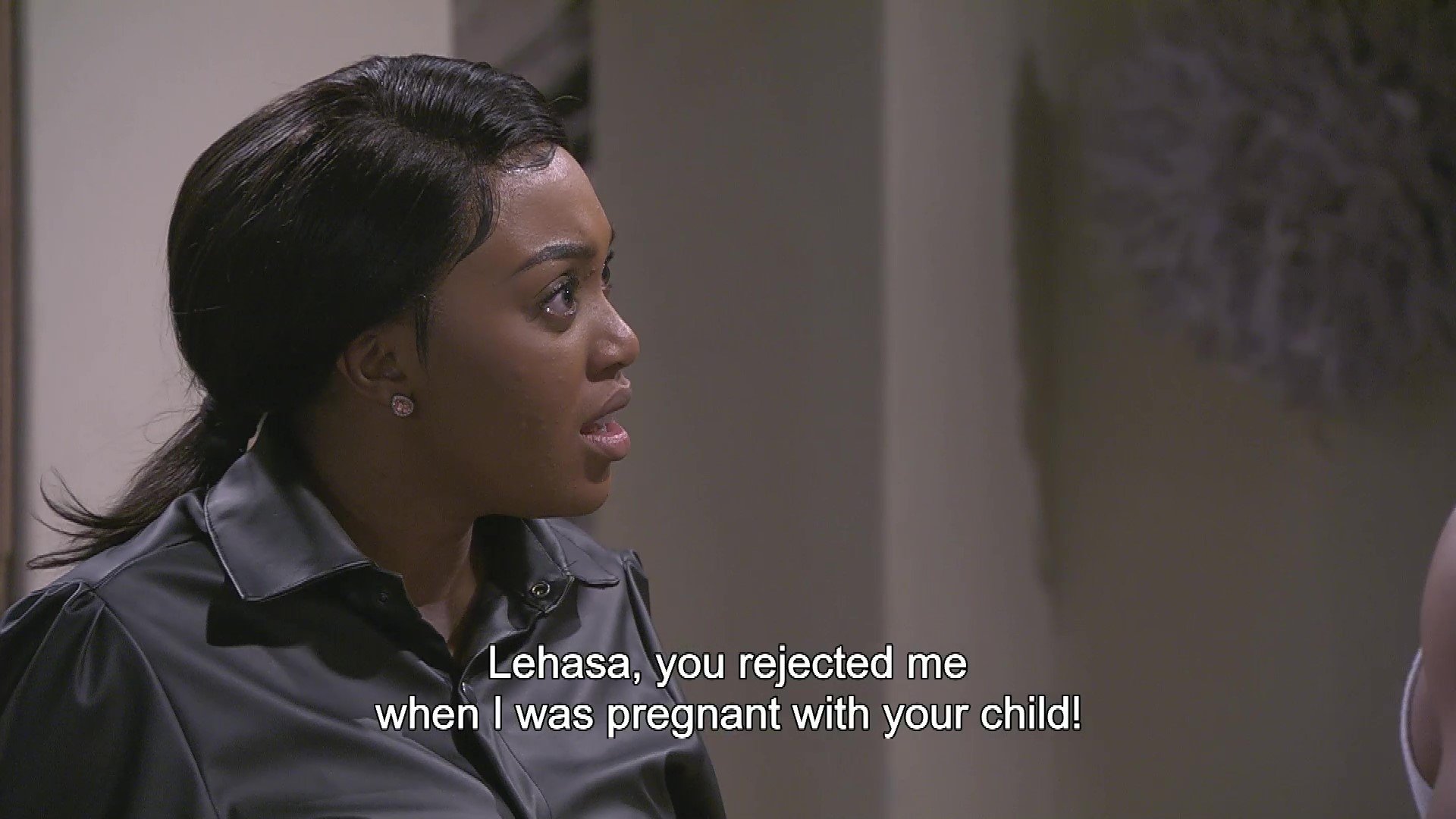 Pretty confronting Lehasa on Skeem Saam