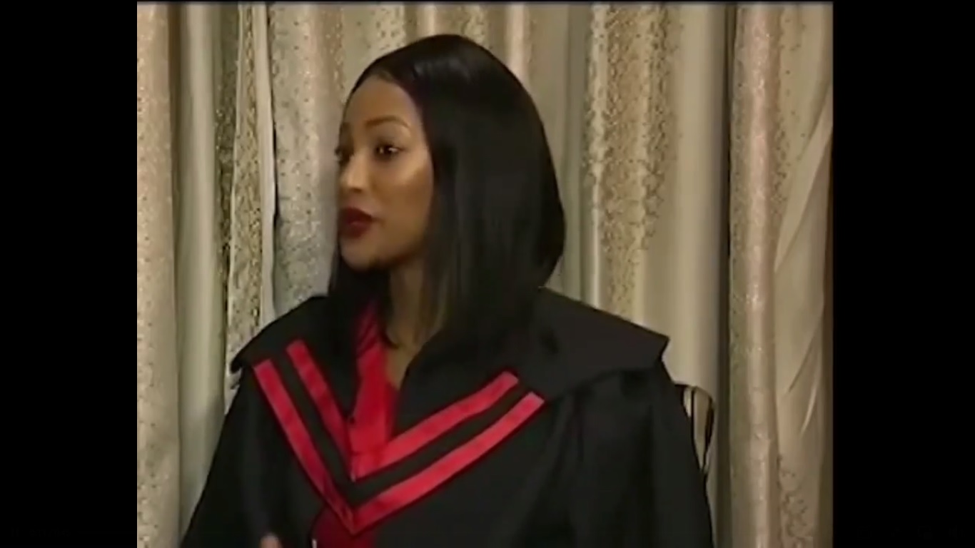 Sindisiwe graduating in prison