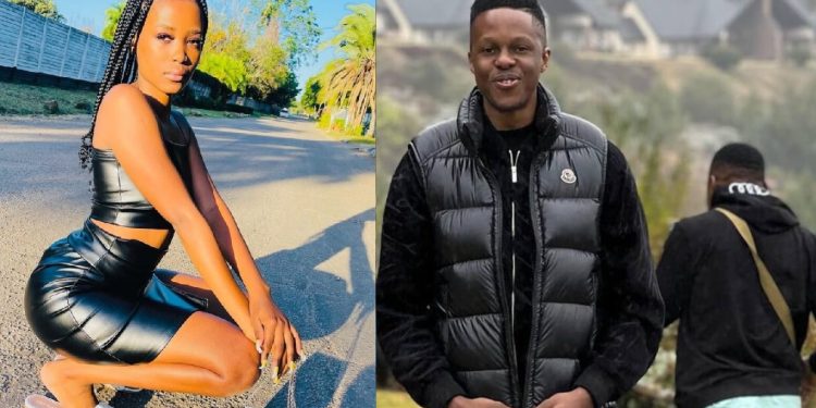 Controversial model Bertha with Robert Jnr - Source: Instagram