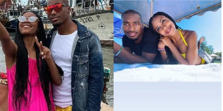 Thato and Gash in Mozambique. Image: IG/Gash