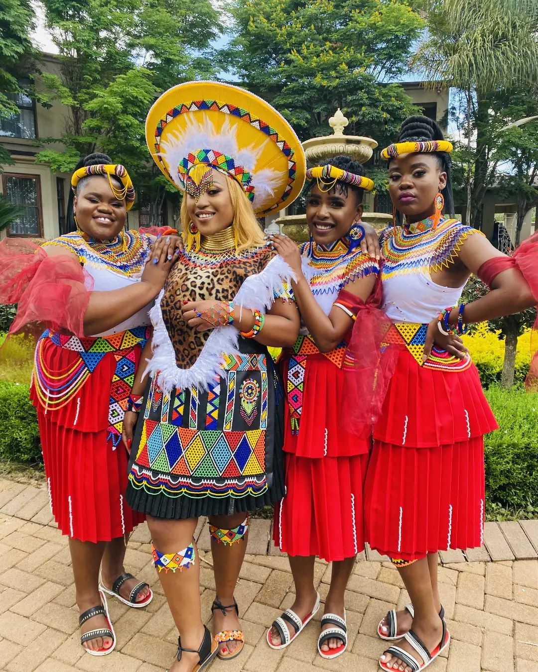 Nompumelelo Vilakazi, Kgaogela Monama, Nozuko Ntshangase and Zikhona Bali