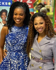 Gabrielle Union and Enhle Mbali