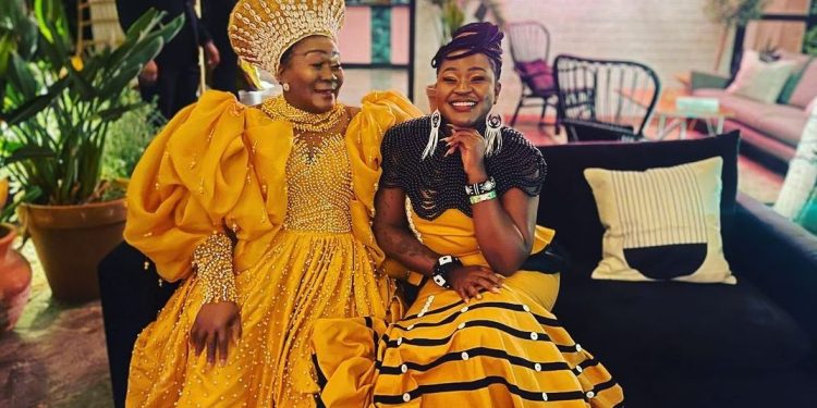 Connie Chiume and daughter Nothando Mabuza