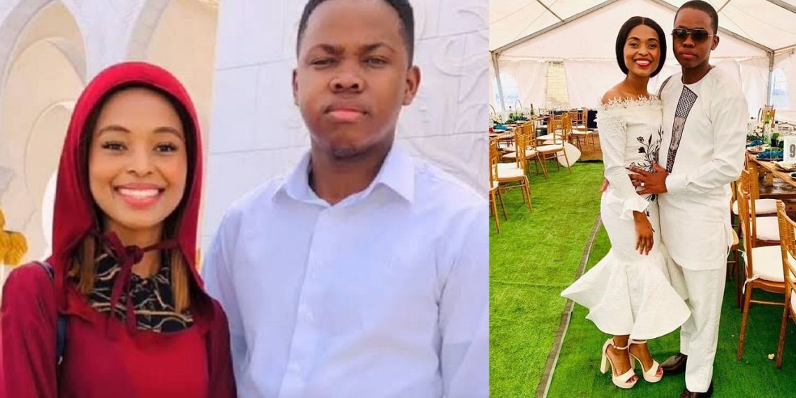 Sandile Shezi and wife