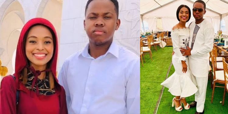 Sandile Shezi and wife