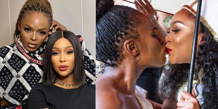 Minnie Dlamini and Unathi Nkayi