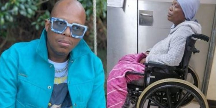 Mampintsha and his mother