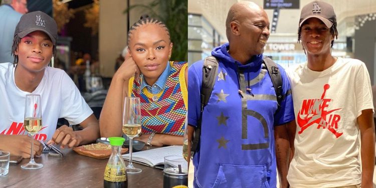 Unathi Nkayi and ex-husband Thomas Msengana