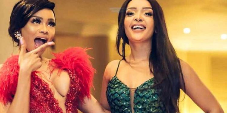 Bonang Matheba and Pinky Girl