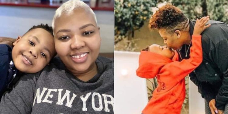 Anele Mdoda's son Alakhe