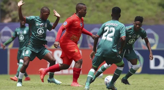 Andile Mpisane during a match with AmaZulu - Source: Twitter