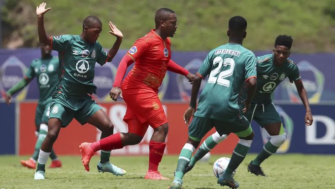 Andile Mpisane during a match with AmaZulu - Source: Twitter