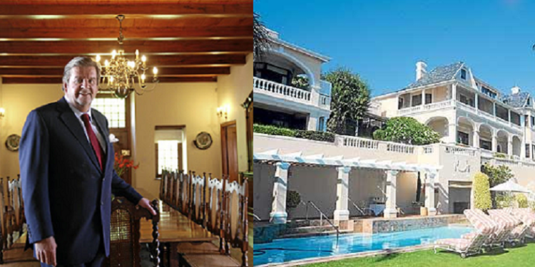 Johann Rupert's R40 million Cape Town-inspired mansion