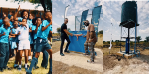 Cassper Nyovest gives back to his former primary school