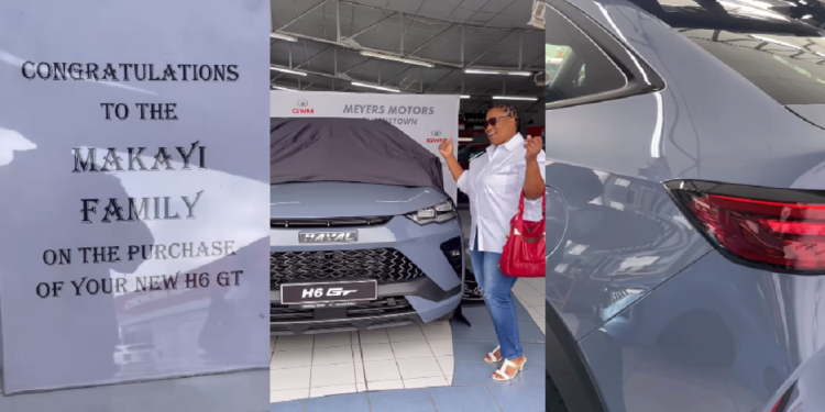 Ayanda Makayi Expresses Gratitude to Mom with Car Purchase