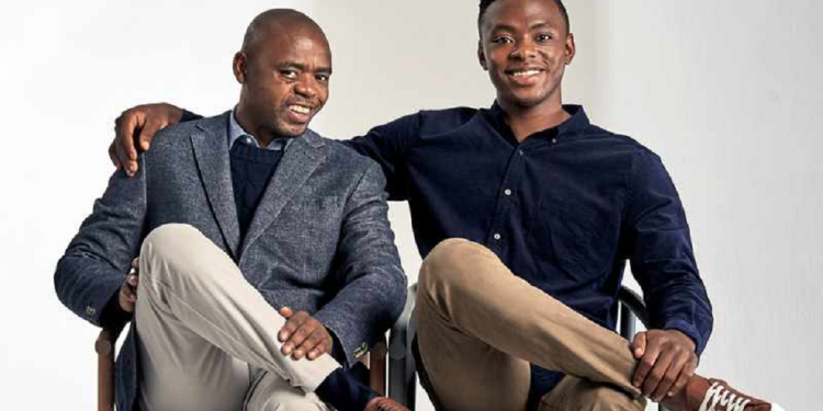 Dr Mpho Rabada and Kagiso Rabada