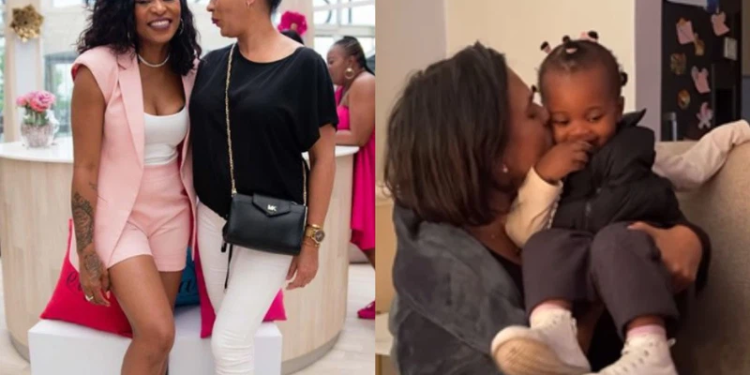 DJ Zinhle and Lynn Forbes