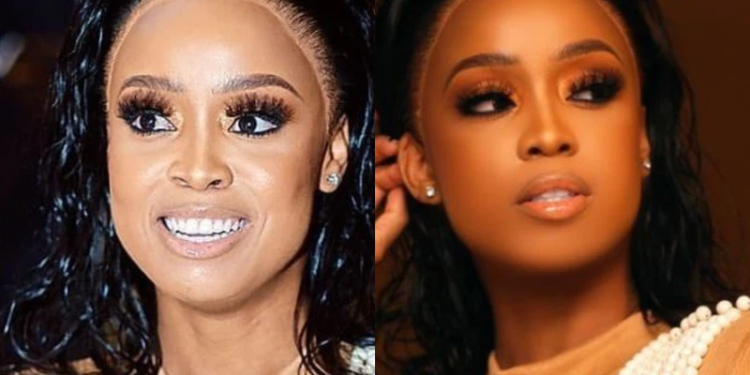 Ntando Duma’s wig game has been criticised online. Images via Instagram: @dumantando