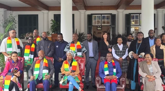 Pearl Thusi and Sello Maake Ncube slammed for supporting ZANU PF and Zimbabwe's President