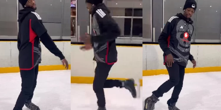 Robot Boii’s ice skating dance moves