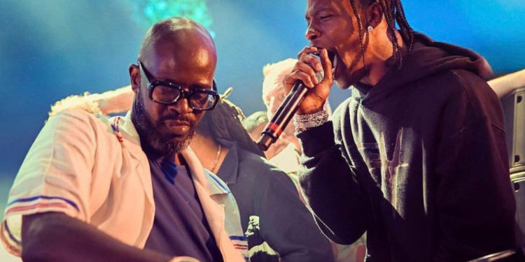 Travis Scott and Black Coffee