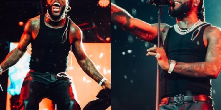 Burna Boy’s SA concert postponed. Image via Instagram @burnaboygram