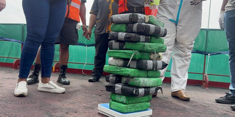 Cocaine seized from Durban